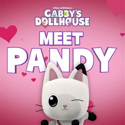 Pandy Gabby's Dollhouse Netflix Holographic Sticker Paper Paper & Party Supplies Stickers etna ...