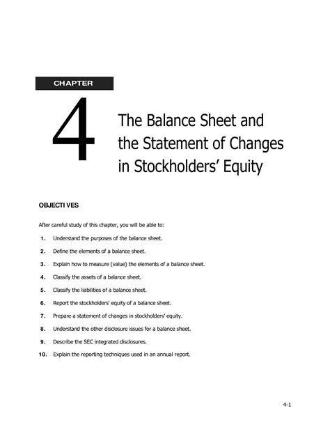 Classified Balance Sheet Example