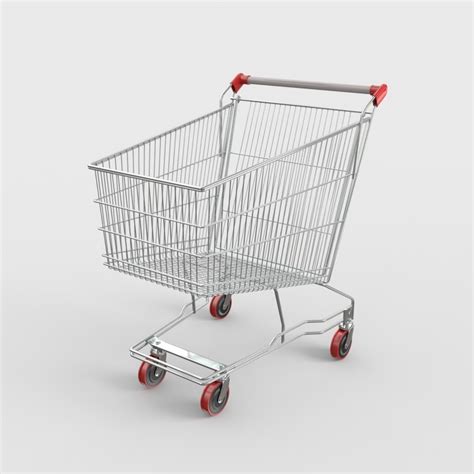 shopping cart 3d model