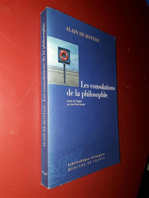 Amazon.com: Les Consolations de la philosophie (BIBLIOTHEQUE ETRANGERE ...