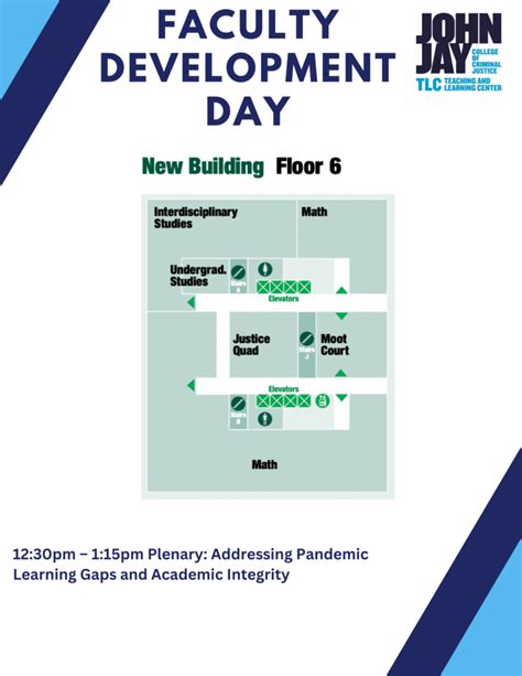 Floor Plans / Directions – John Jay College Faculty Development Day