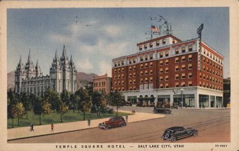 The Temple Square Hotel Salt Lake City, UT Postcard