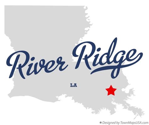 Map of River Ridge, LA, Louisiana