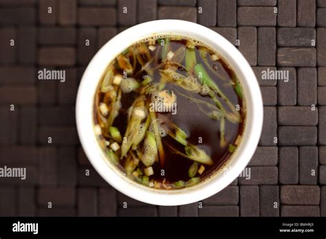 Bowl of Miso Soup Stock Photo - Alamy