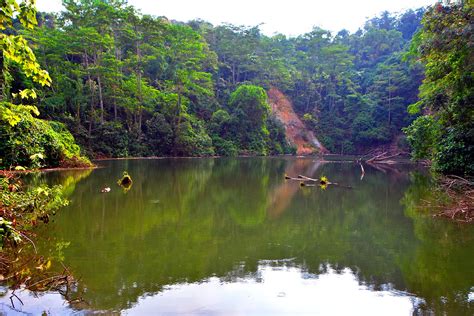 Princess Elizabeth Estate, Hillview: The reservoir dam at Bukit Gombak.