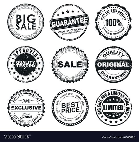 Design of the old stamps Royalty Free Vector Image