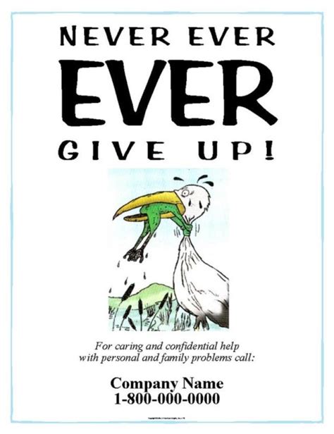 Never Ever Ever Give Up Poster #179