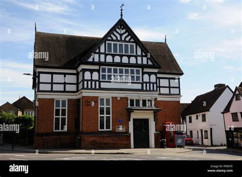 The Old Library, Hertford, Hertfordshire. the public library occupied this building from 1889 ...