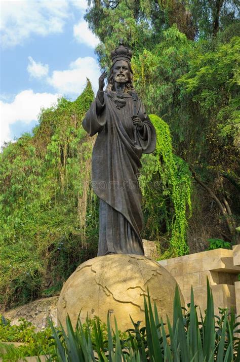 Cristo Rey Statue at La Villa De Guadalupe, Mexico City Stock Image ...