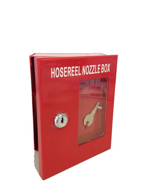 Fire Hose Reel Nozzle Lockable Box