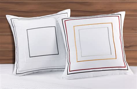 Frames Throw Pillow | Shop Courtyard Hotel Pillows, Textured Coverlet ...