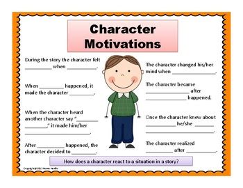 Character Posters: Feelings, Traits and Motivations by Renee Hardin