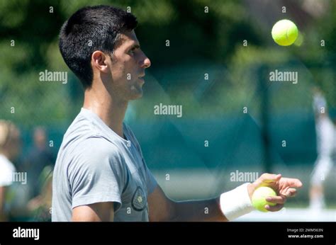 Djokovic wimbledon 2023 hi-res stock photography and images - Alamy