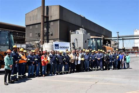 Gerdau Steel Mill celebrates 60th anniversary with groundbreaking