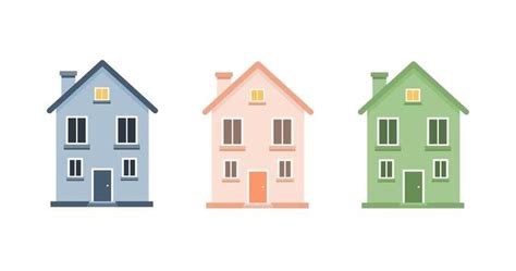 Cartoon Village House Vector Art, Icons, and Graphics for Free Download