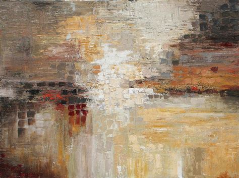 Textured Earth tone Painting by Lauren Marems - Fine Art America