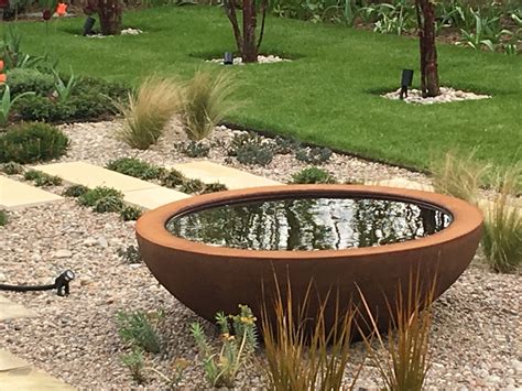 A bespoke water bowl - Much Hadham Garden Design | Garden design ...