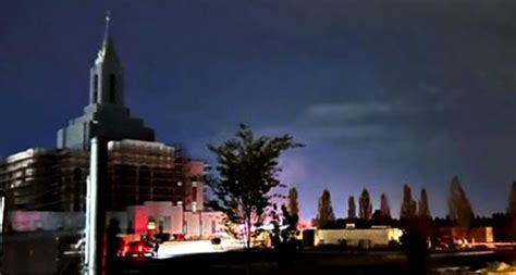 Orem firefighters respond to flames at LDS Temple under construction ...