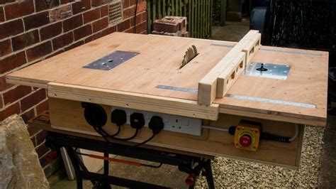 Homemade table saw with built in router and inverted jigsaw 3 in 1 ...