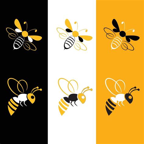 Honey Bee vector art design 17408189 Vector Art at Vecteezy