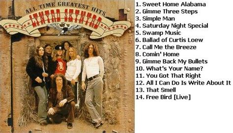 Lynyrd Skynyrd - Greatest Hits | Music album covers, Sweet home alabama ...