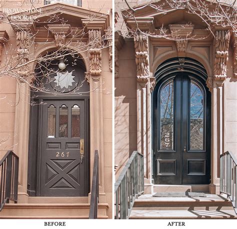 The Art of Brownstone Doors: Custom Recreation of Historic Brownstone Doors and Entryways ...