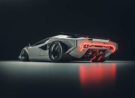 Lamborghini Countach Concept Is a Wild Re-Design of Classic Supercar ...