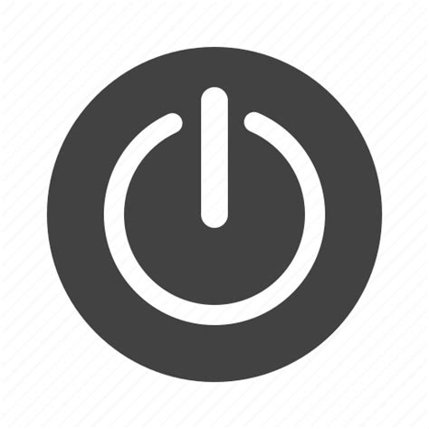 Circle, computer, cpu, energy, power, switch icon - Download on Iconfinder