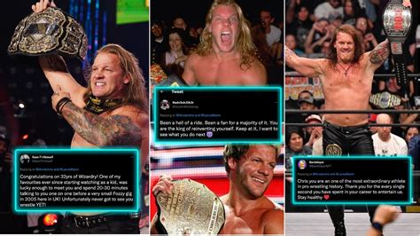 Twitter showered AEW star Chris Jericho with love for his monumental achievement in the industry