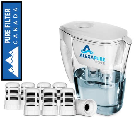 Alexapure Pitcher Replacement Filters – www.purefiltercanada.ca – Pure Filter Canada