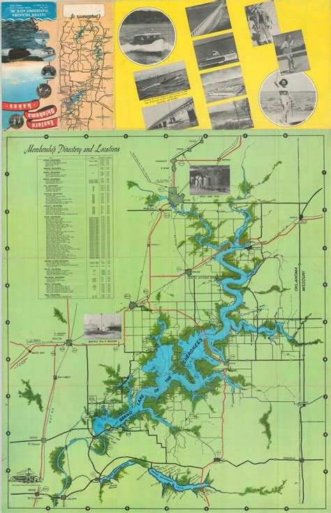 Eastern Oklahoma Lakes | Curtis Wright Maps