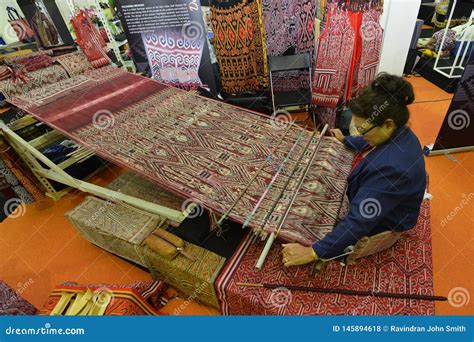 Pua Kumbu, Sarawak, Malaysia. Editorial Stock Photo - Image of modern ...