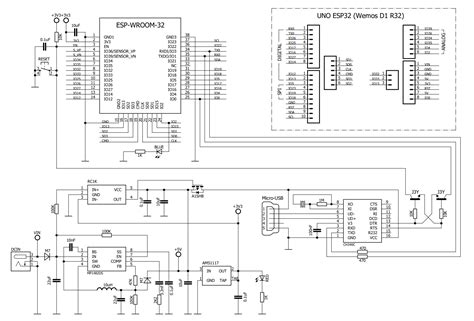 Wemos D1 R32 – IO pin assignment for Arduino UNO compatibility – Emilian Robert Vicol