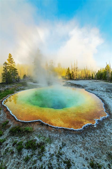 Not a bad way to spend a sunrise. Yellowstone, Wyoming. @Packtography ...