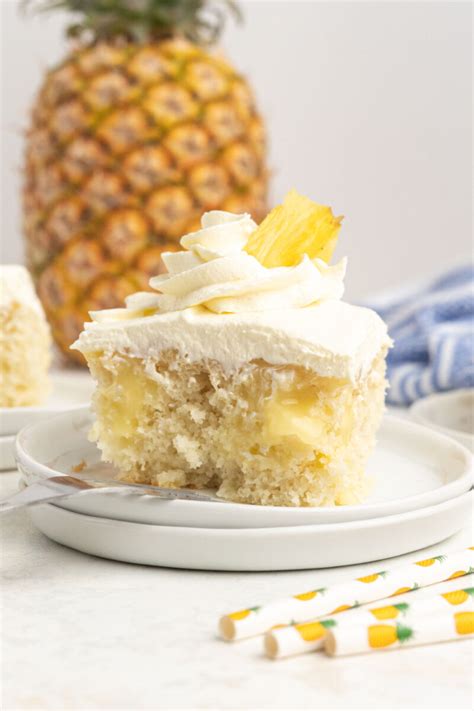 Pineapple Poke Cake - Tastes of Homemade