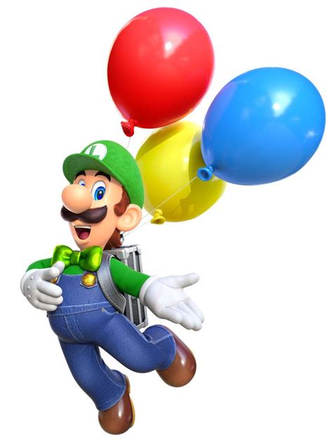 Luigi from Super Mario Odyssey | Super mario bros party, Mario, Mario bros party