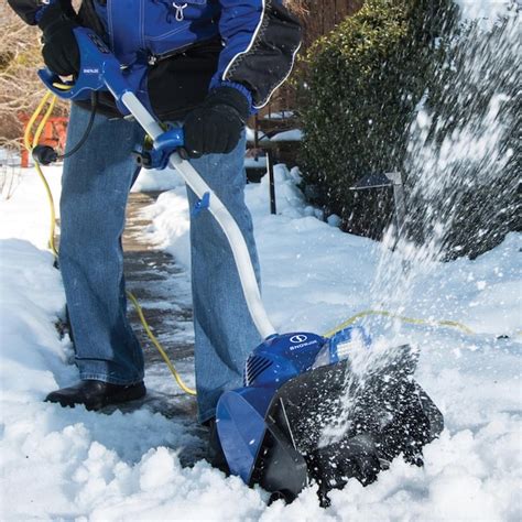 Snow Joe 11-in Single-stage Push with Auger Assistance Electric Snow Blower Powered Snow Shovel ...