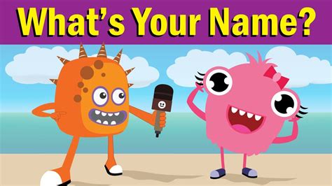 Hello, What's Your Name? Song | Fun Kids English - YouTube