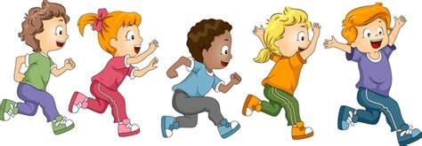 6,205 Clip Art Kids Running Images, Stock Photos, 3D objects, & Vectors | Shutterstock