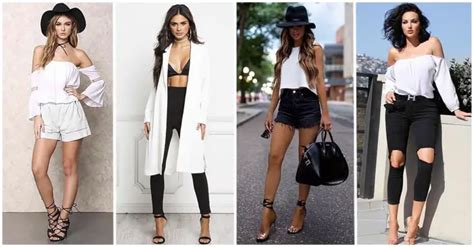 Introducir 69+ imagen outfit blanco con negro - Abzlocal.mx