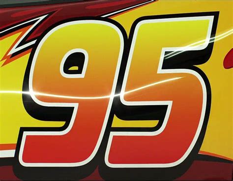 Lightning McQueen 95 Logo - LogoDix