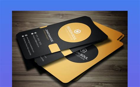 25+ Best Free Die Cut Business Card Template Design Shapes | Envato Tuts+