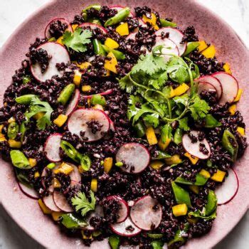 Black Rice Salad Recipe (with Asian Flavors) - Foolproof Living