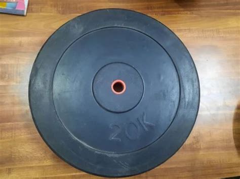 Black Rubber weight plate at Rs 16/kg in Meerut | ID: 26114994512