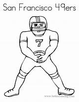 San Francisco 49ers Coloring Pages  Free Printable Coloring sketch template
