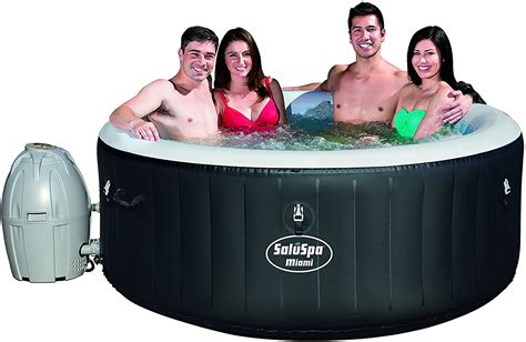 NEW BESTWAY MIAMI INFLATABLE HOT TUB 4 PERSON SPA 3182021 – Uncle ...