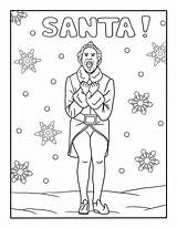 Buddy The Elf Coloring Page – Kimmi Clown sketch template
