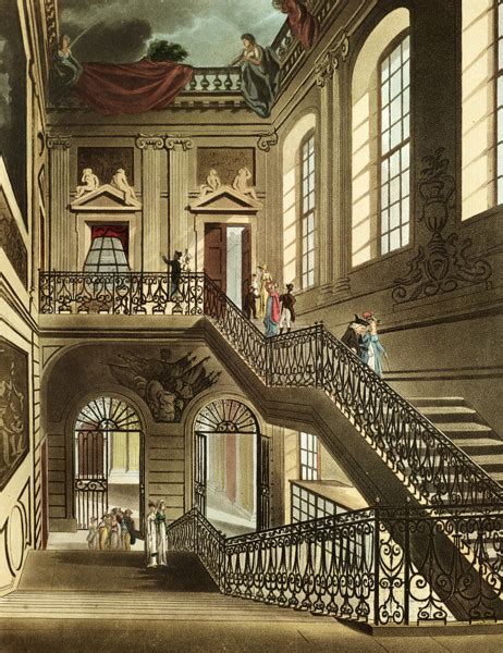 British Museum, Montagu House, Great Russell Street, London: the hall and staircase | RIBA pix