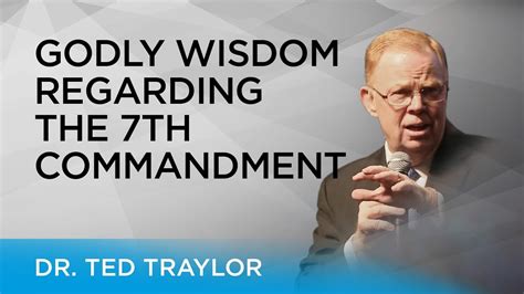 Godly Wisdom Regarding the 7th Commandment - YouTube