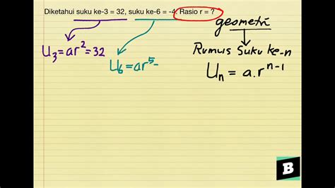 Rumus Rasio Deret Geometri | Images and Photos finder